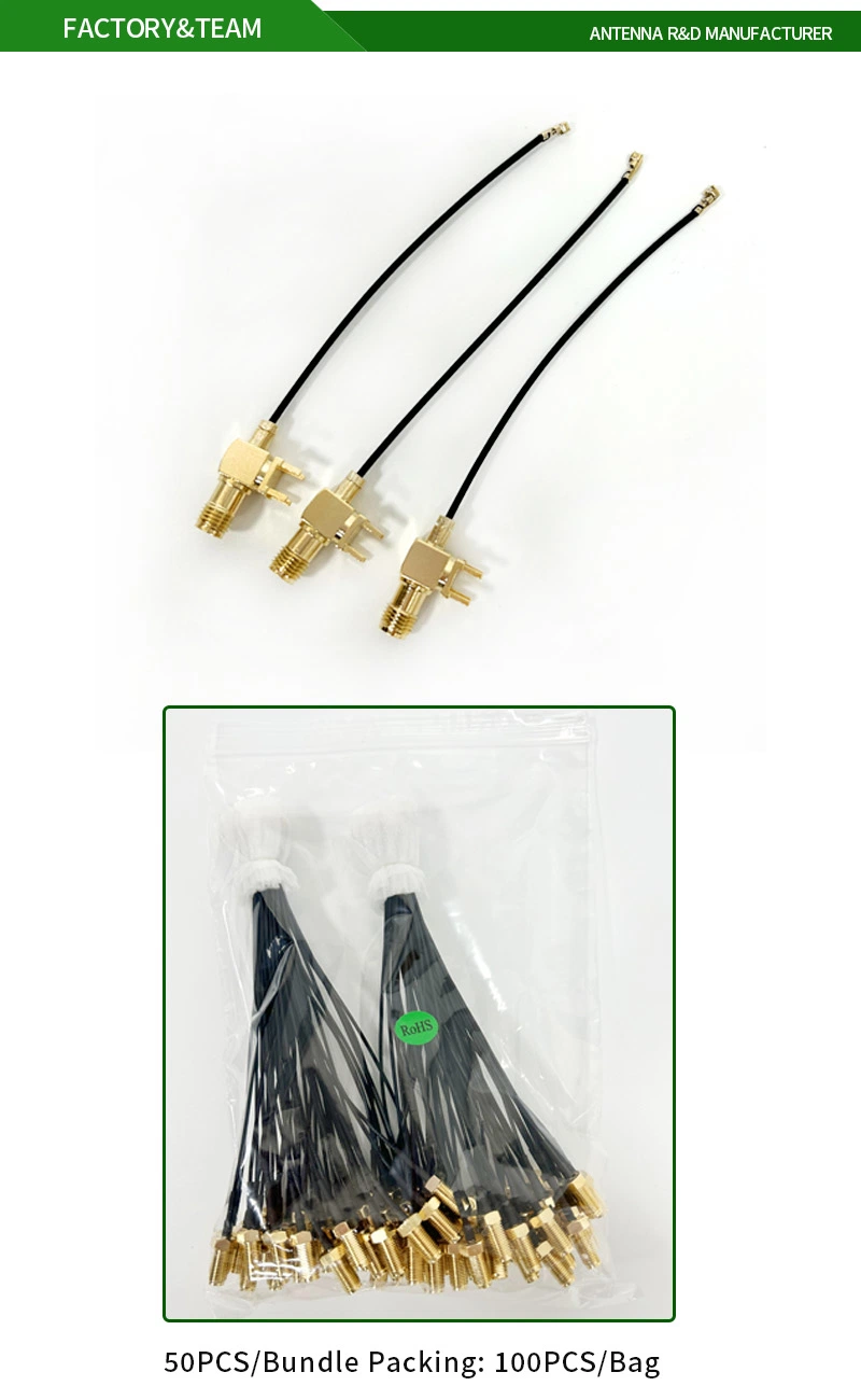 10cm Rg178 SMA Female to Ipex RF Cable Assembly GSM 4G WiFi Antenna Pigtail Cord Mhf Ufl Connector