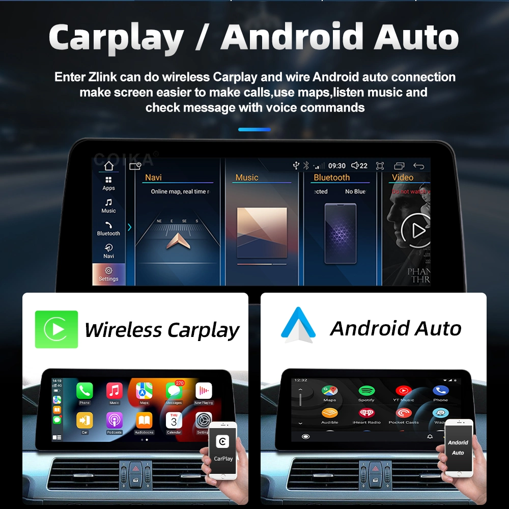 Coika 12.3 Android Car GPS Navigation for BMW F30 F31 F32 F33 F34 F36 2012-2016 Carplay Radio Player