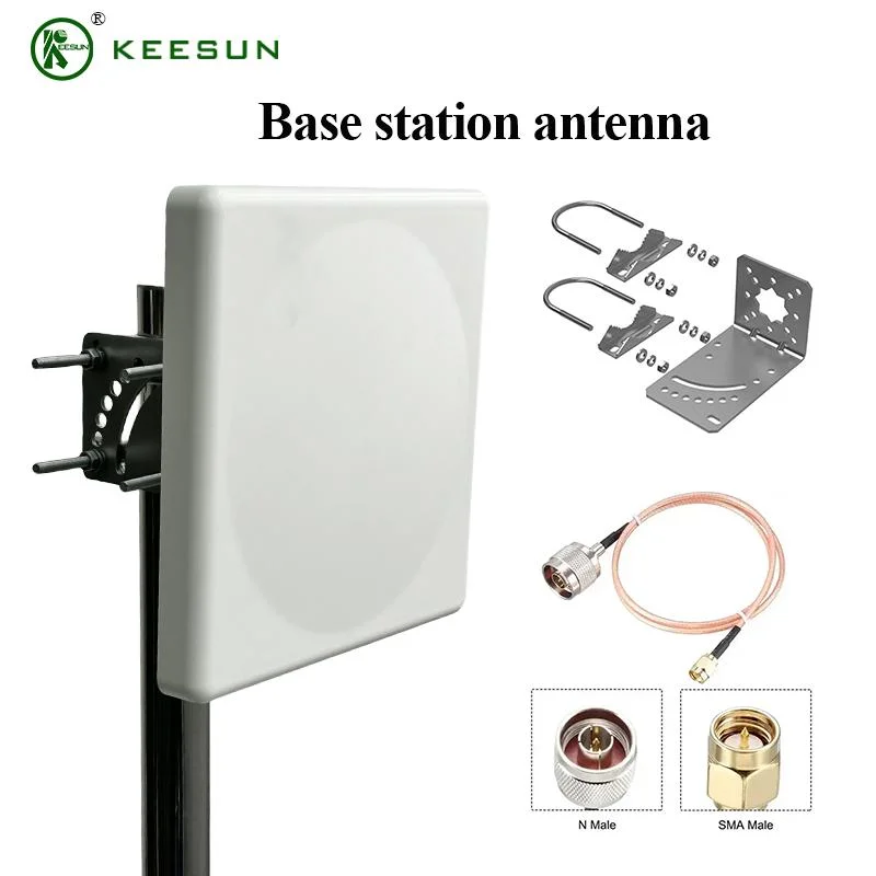 5g 2.4&5.8GHz WiFi Base Station Directional Panel Antenna