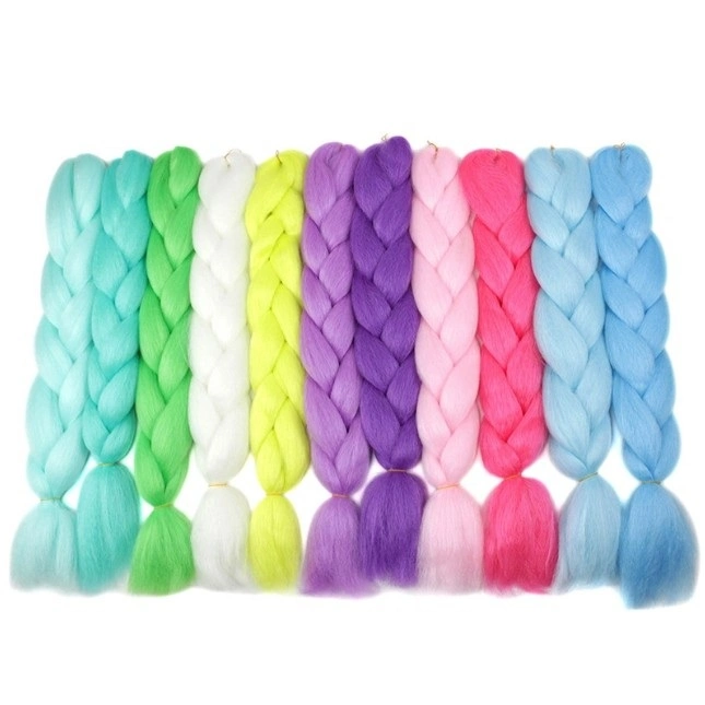 Soft Synthetic Hair Jumbo Braiding Hair Xpression