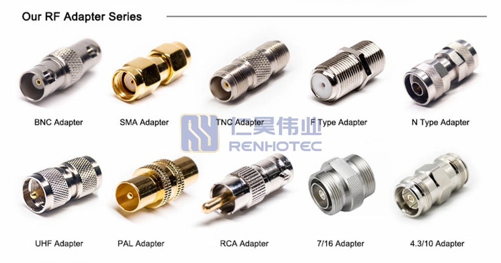 SMA Male to N Female Adaptor Connector with Stainless Steel Material