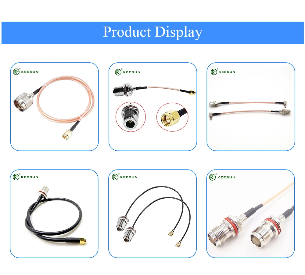 18cm 400 Extension Coaxial Wavelink Cable N Male to SMA Male Type Plug Connectors for 4G 5g LTE Router