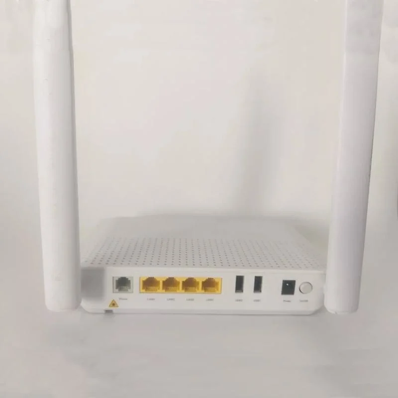 Fiberhome Hg6145f WiFi 6 2.4/5 GHz, 4 Puertos Gigabit 1 Pots 2 USB connector Sc/Upc