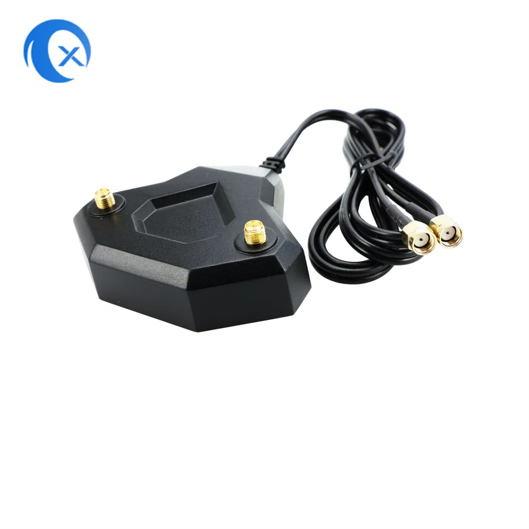 2.4/5.8GHz 5dBi Dual-Band Magnetic Mount Antenna WiFi Bluetooth Wireless Extender RP-SMA Male with Rg174 Cable