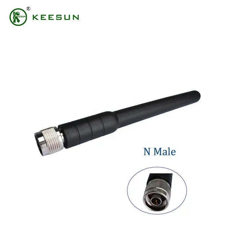 GSM High Gain 5.5dBi 4G LTE Rubber Communication Antenna with N Male