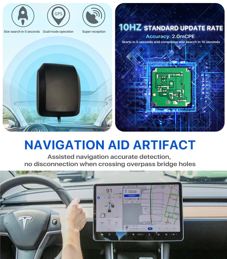 Low Cost 28dB Gain Active External GPS Antenna