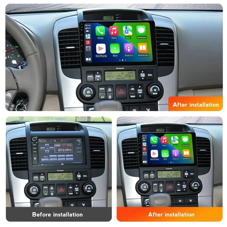 8core Car Multimedia Player Android for KIA Carnival Vq 2006-2014 RDS GPS Car DVD Player Bt Wireless 4G LTE Car Audio