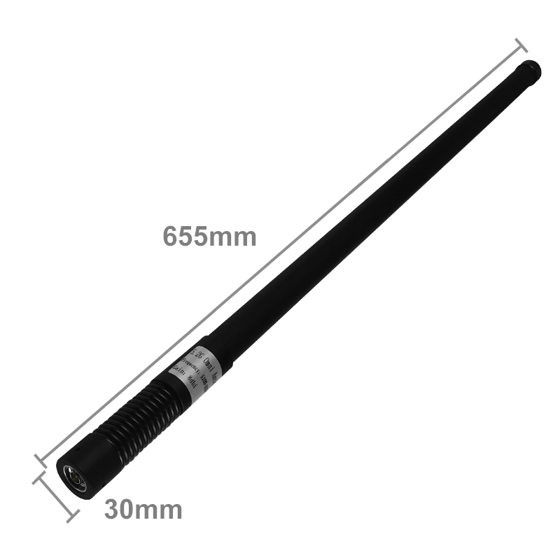 High Gain 5.2g Omnidirectional FRP Fiberglass Spring Antenna 8dBi