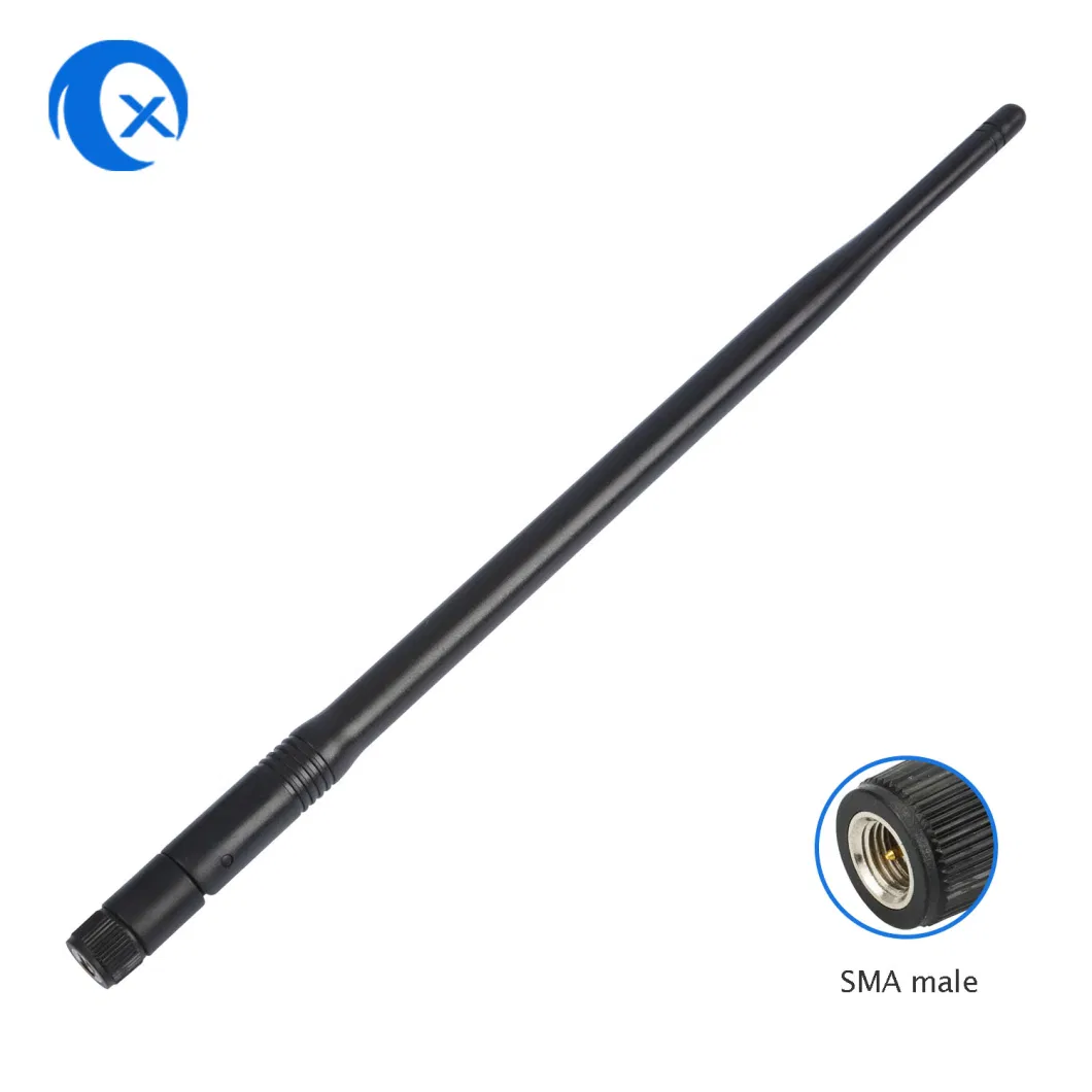 2.4GHz 2.4G WiFi Dual Band Rubber Antenna External with SMA Male