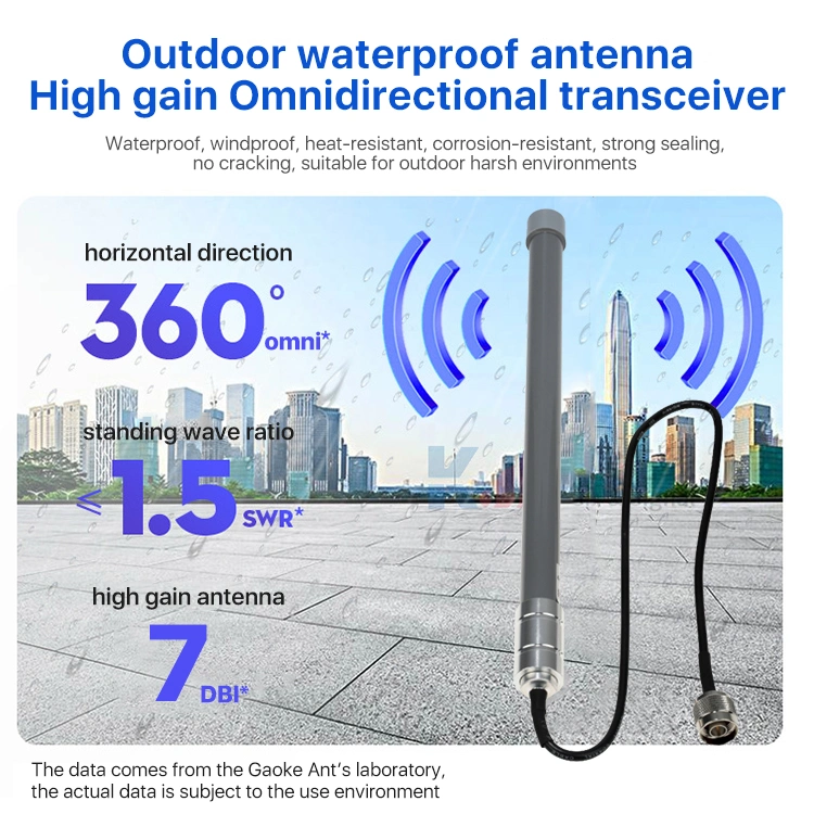 7dBi WiFi 868MHz Helium Miner FRP Antenna for Communications