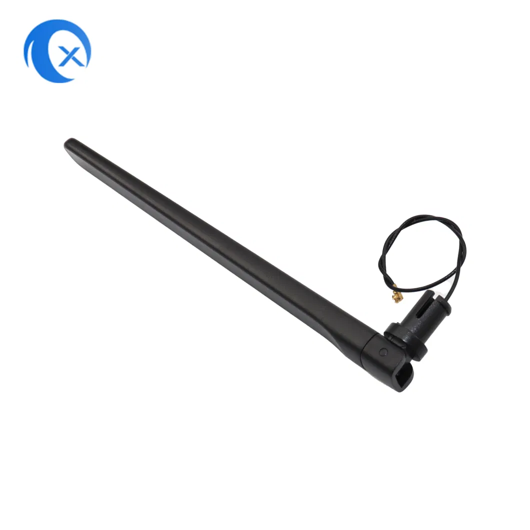 2.4G 5g GPS/GSM/WiFi/TV Rubber Paddle Antenna with Coaxial Cable