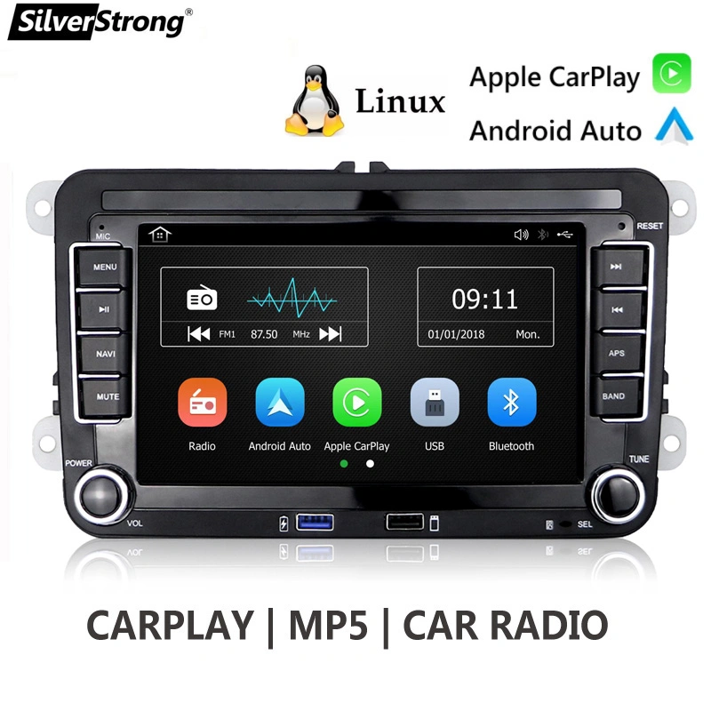 RCD360 Apple Carplay Mirrorlink RCD300 Mib 2DIN 7&quot; VW Car Radio Multimedia Player GPS Navigation Bluetooth FM Autoradio for VW Polo Golf