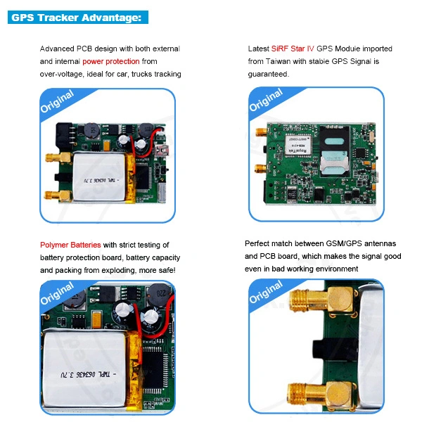 GPS Navigation with Android Phone APP, OBD2 Data, Speed (TK228-WL)