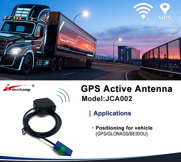 High Gain Active External GPS Glonass Beidou Antenna for Vehicle