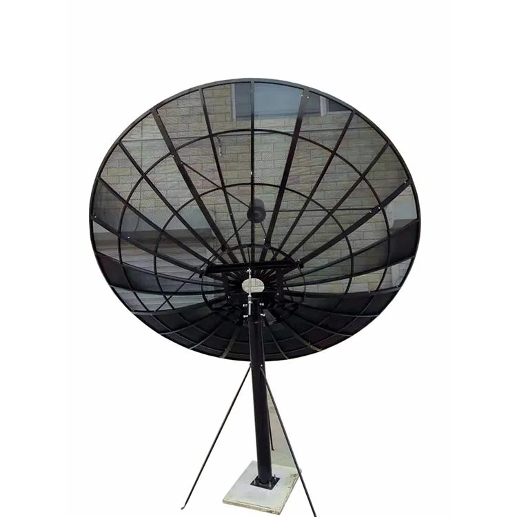 C Band Aluminum Mesh Antenna 150/180/240/300/370cm Pole Mount China Factory Supply Mesh Antenna