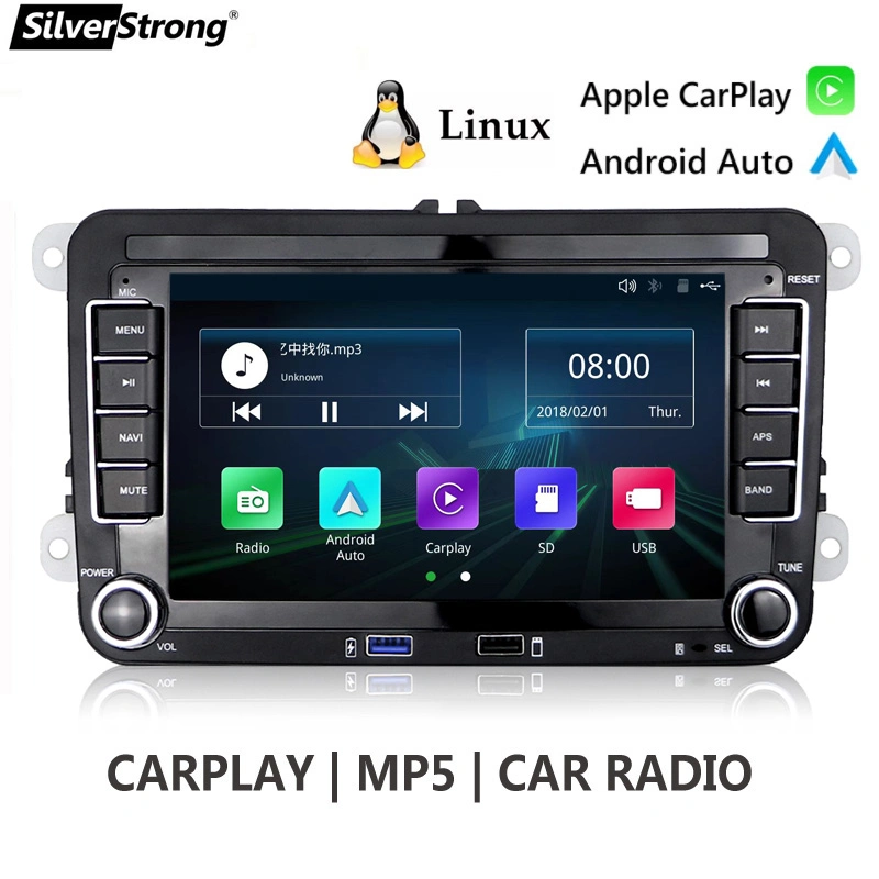 RCD360 Apple Carplay Mirrorlink RCD300 Mib 2DIN 7&quot; VW Car Radio Multimedia Player GPS Navigation Bluetooth FM Autoradio for VW Polo Golf