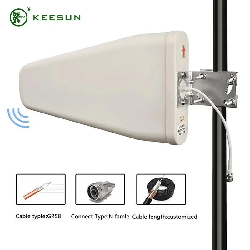 12dBi Waterproof 4G LTE External Outdoor Directional Antenna Lpda Log Periodic Yagi Antenna