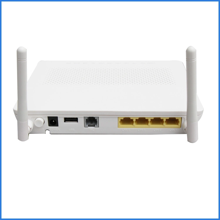 New Original Gpon ONU Wireless Router 1pots 1ge 3fe 2.4G Wi-Fi Hg8546m 2/5dB Antenna Optical Network Unit Compatible with Huawei Olt