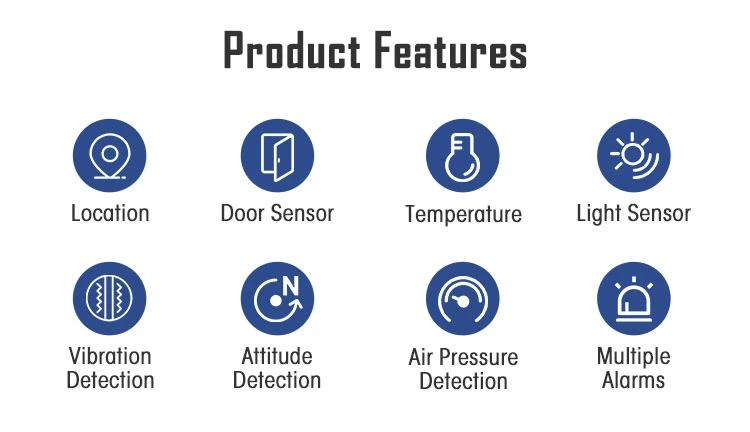 Jointech Asset Tracking for Cold Chain Container with Temperature Sensor GPS Tracker