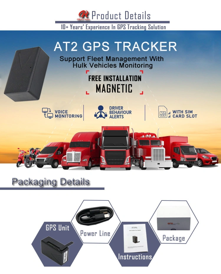 Truck Car Positoning 4G GPS Tracking Device for Phone PC Remotely Control Voice Monitoring Live GPS Tracker Fleet Management