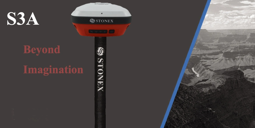 Land Surveying Stonex S3a Gnss GPS 800 Channels External Antenna Construction Rtk