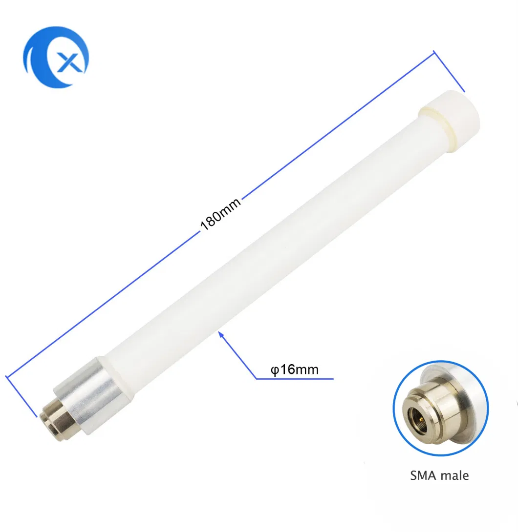 5g 5.8g 5dBi Outdoor Waterproof Fiberglass Antenna with SMA Male Connector