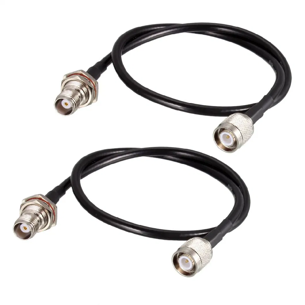 Low Loss TNC Male to TNC Female Antenna Extension Cable for GPS RF Wi-Fi and Ham Radio Rg58 Coaxial Cables