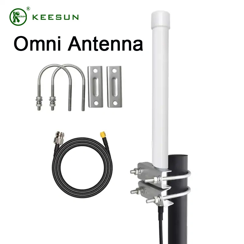4G FRP Omni VHF or UHF Base Station Antenna