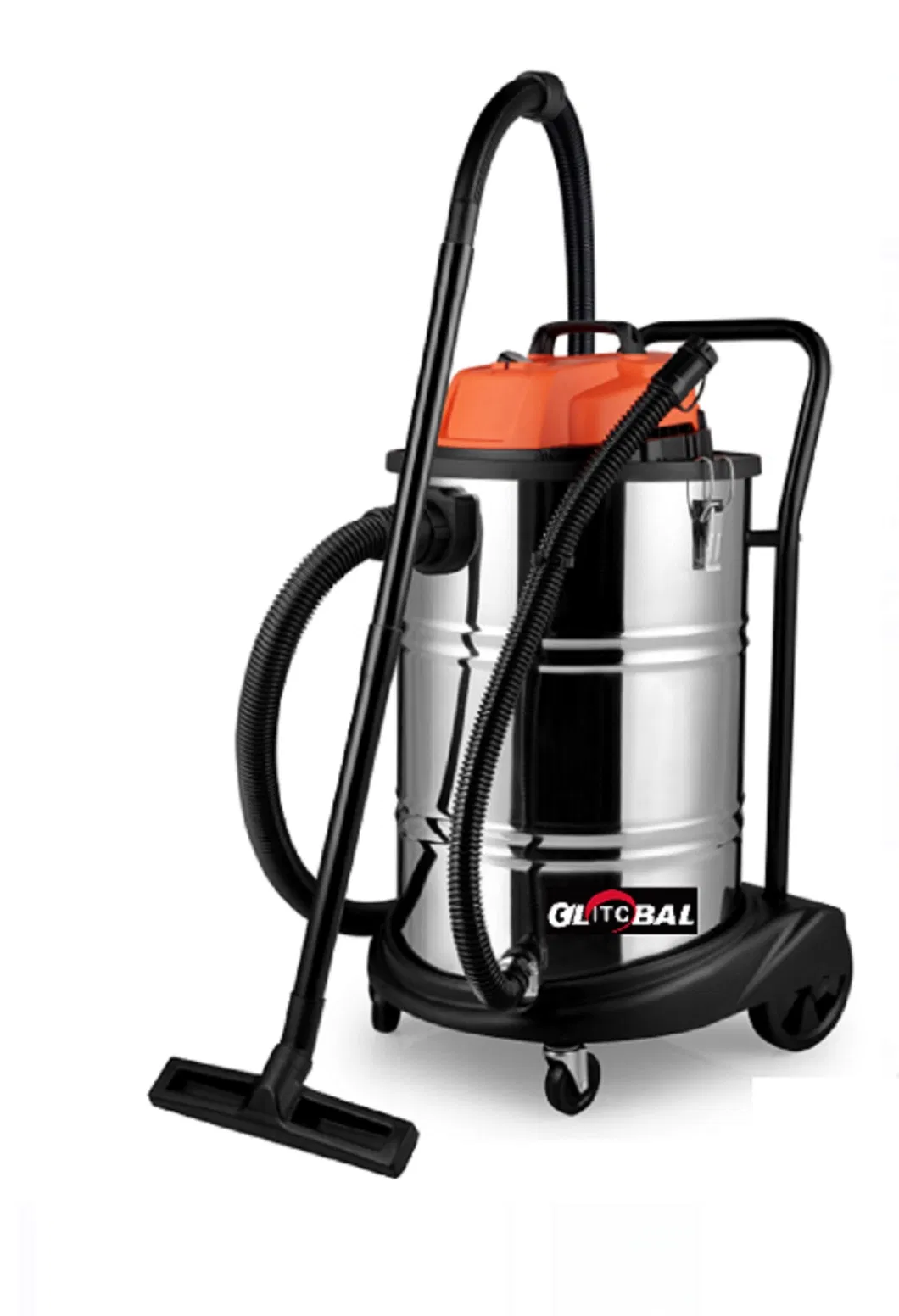 60L Professional-Stainless Steel-Dust Tank-Industry/Household/Hotel/Restaurant-Electric Power-Tool Machines-Wet-and-Dry-Vacuum Cleaners