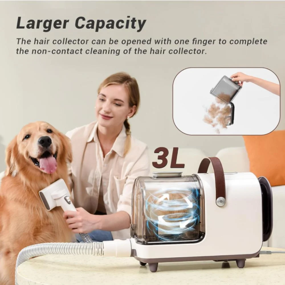 Animal Grooming Vacuum for Shedding Thick &Thin Dogs Cats Pet Hair