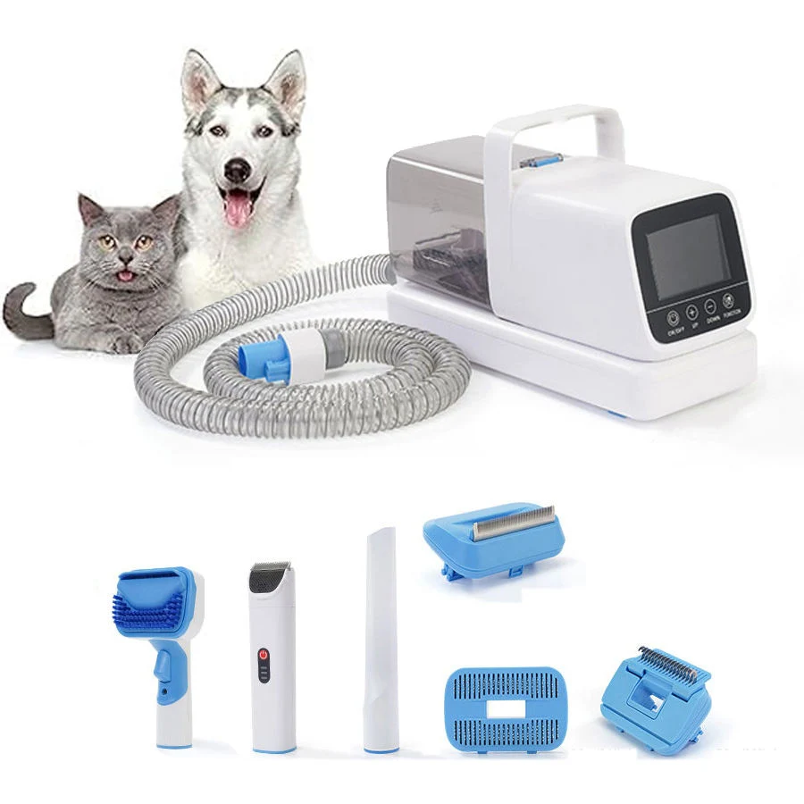 6 in 1 Pet Electric Hair Vacuum Cleaner Pet Cleaning &amp; Grooming Products Cat Dog Accessories