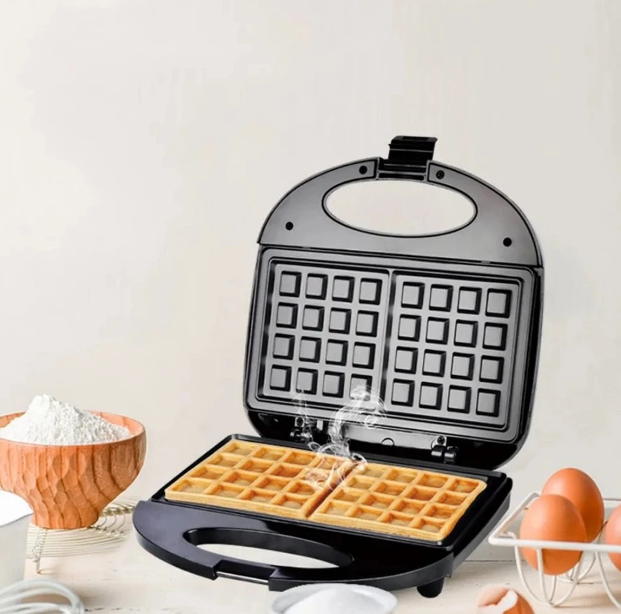 2 Slice Sandwich Maker Toaster Panini Grill Donut Waffle Maker