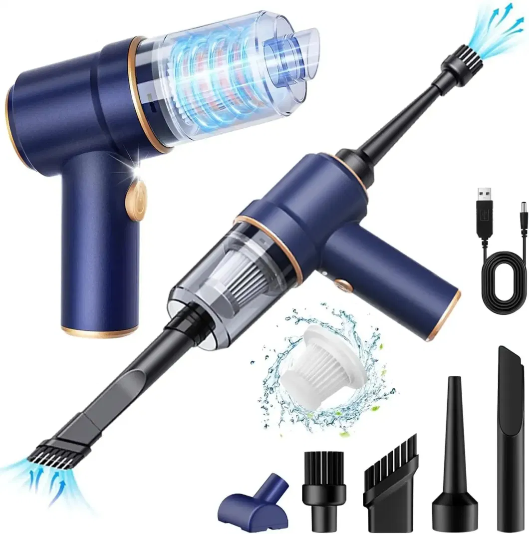 3 in 1 Blowable Cordless Handheld Auto Vacuum Home &amp; Car Dual Use Mini Vacuum Cleaner