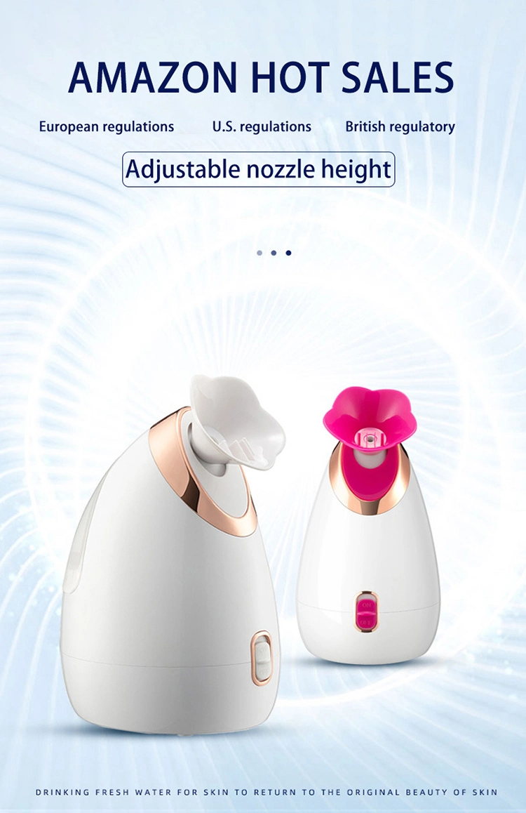 Professional Portable Nano Ionic Facial Steamer Mist Salon Portable Beauty Face Skin Care SPA Face Steamer