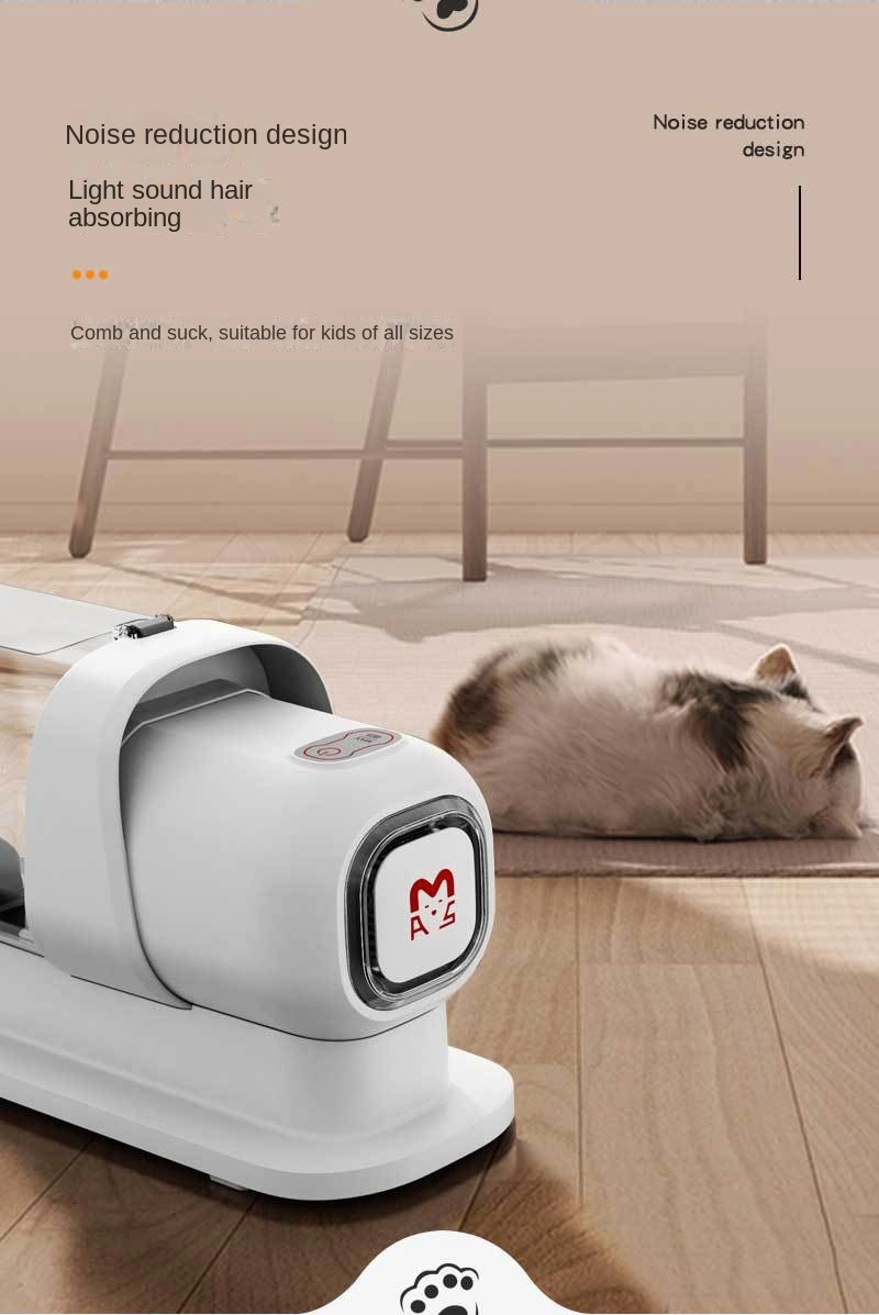Newest Design 10kpa Silent Dog Grooming Kit Doggy Vacuum Cleaner Pet Hair Vacuum