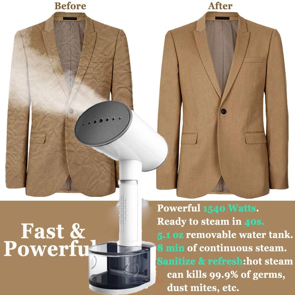 Fast Heat-up Steam Iron for Clothes with Brushes