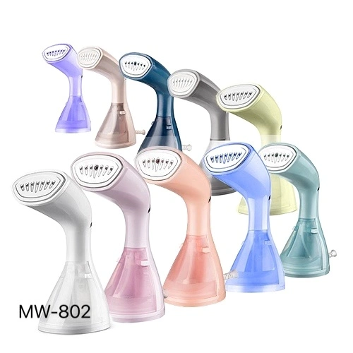 Home Appliance Electric Iron Manufacturers for Foldable Handheld Clothes Cleaning Machine Garment Steamer with Stainless Steel Panel