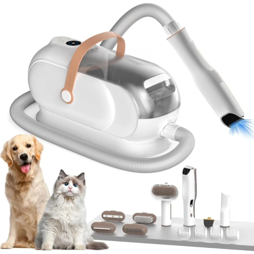 Low Noise Design Dog Grooming Vacuum with 4 Limit Combs