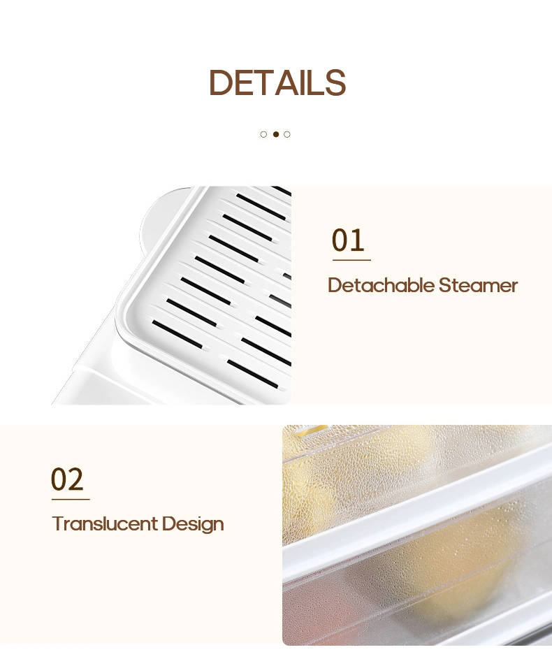 Mini Stainless Steel Fruit Commercial Sweet 2 Layer Cooking for Restaurant Machine Food Electric Steamer