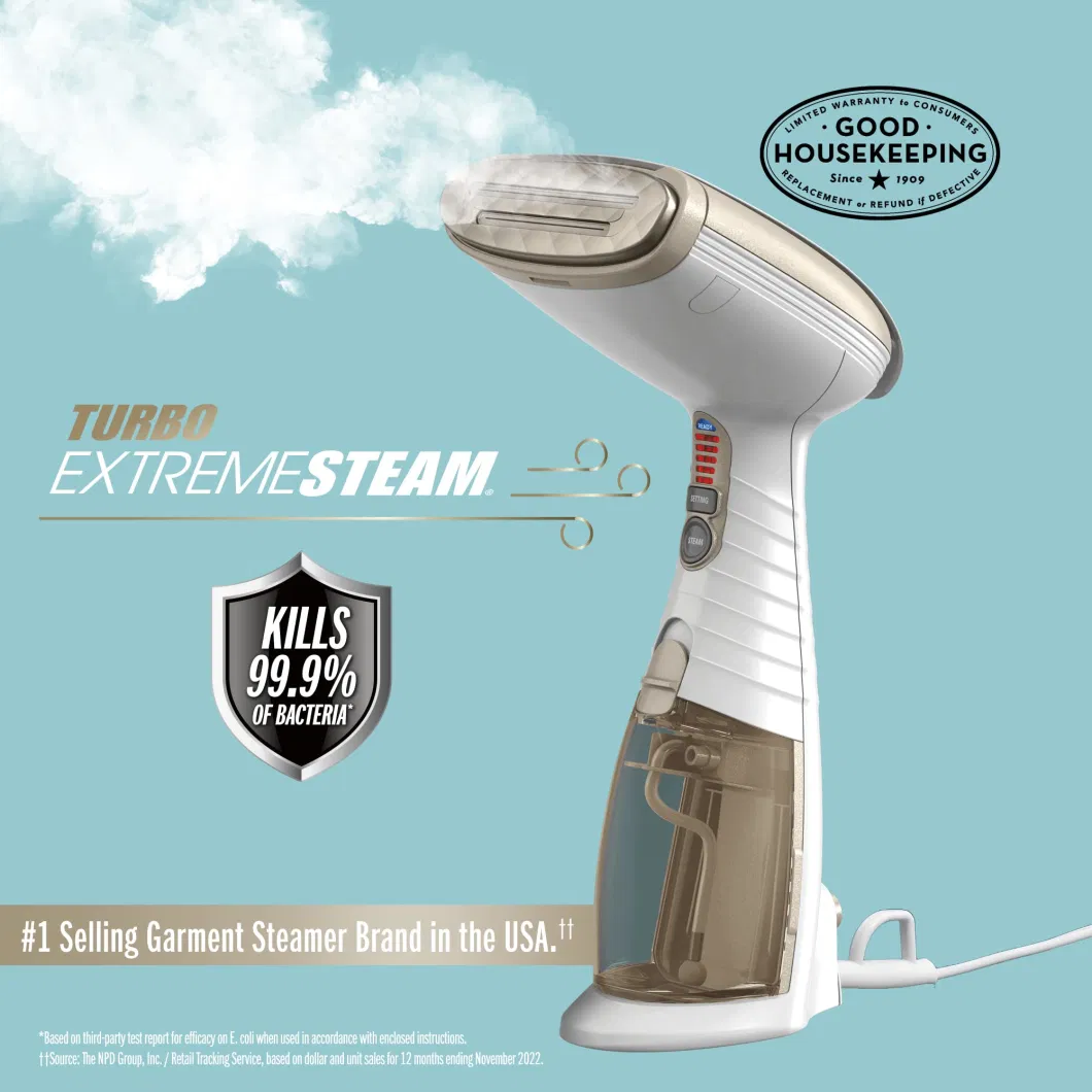 New-Style Turbo Extremesteam 1875W Portable Handheld Design Strong Penetrating Steam Iron