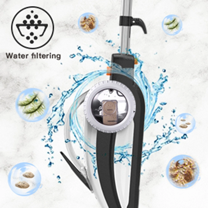 Top Steam Mop Clean with 180-Degree Swivel Head to Reach The Hard Places