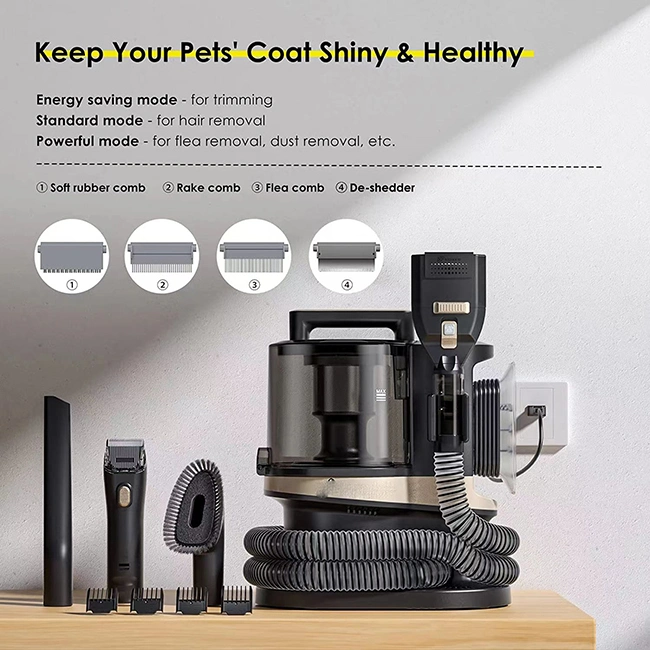 Pet Grooming Vacuum Cleaner Dog Comb Vacuum Attachment