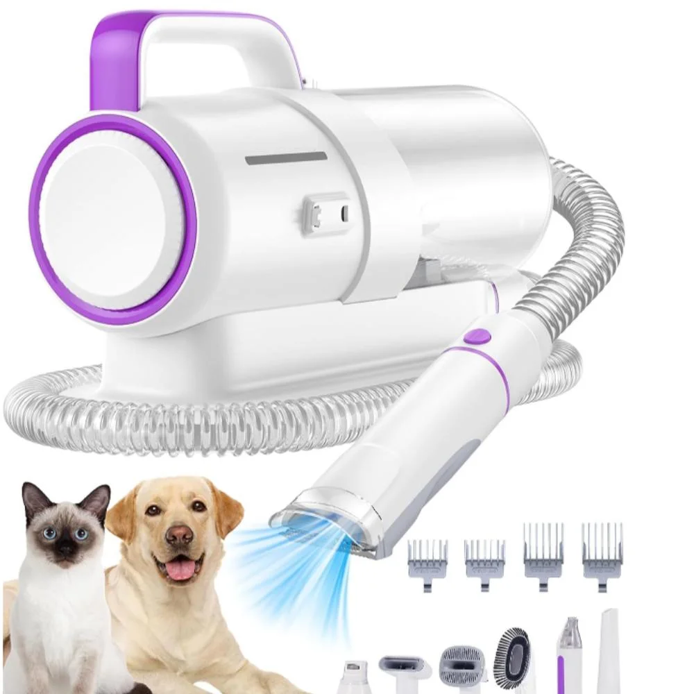 Large Capacity Dog Grooming Kit Amazon Hot Selling with 8 Pet Grooming Tools