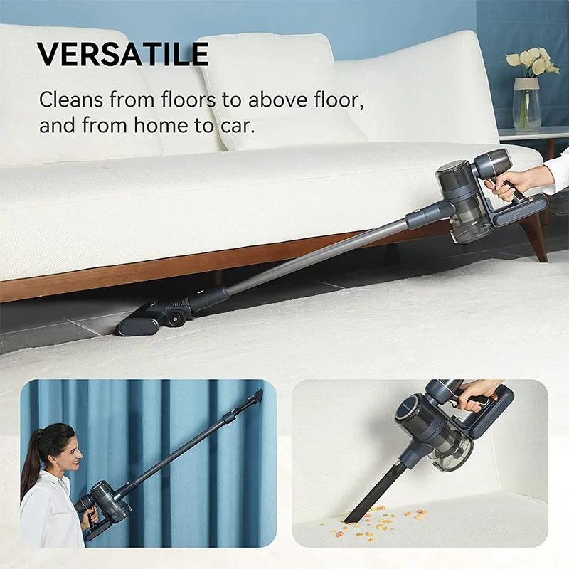 Portable Household Electric Stick Aspirateur Dry Cordless Vacuum Cleaner for Floor Care