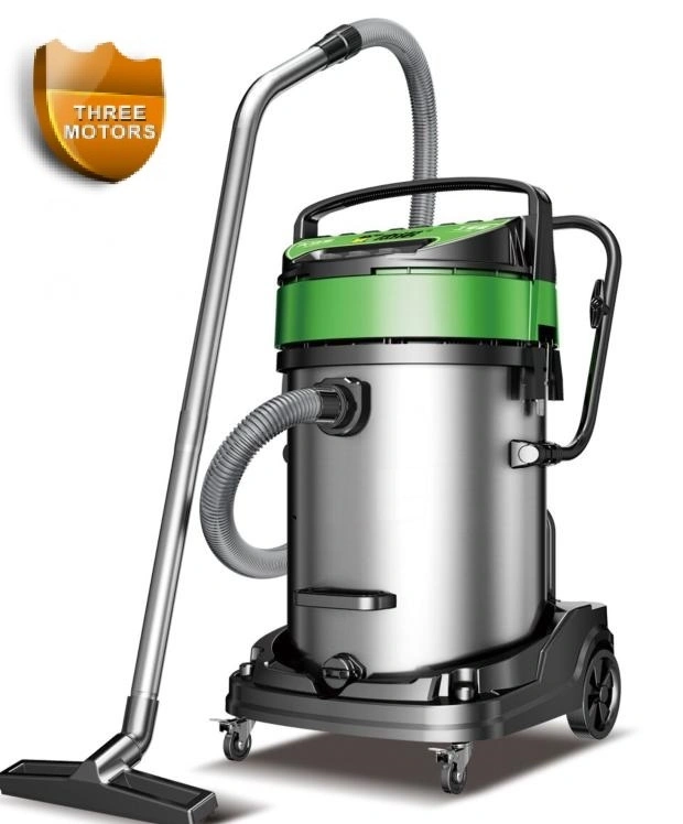 60L Professional-Stainless Steel-Dust Tank-Industry/Household/Hotel/Restaurant-Electric Power-Tool Machines-Wet-and-Dry-Vacuum Cleaners