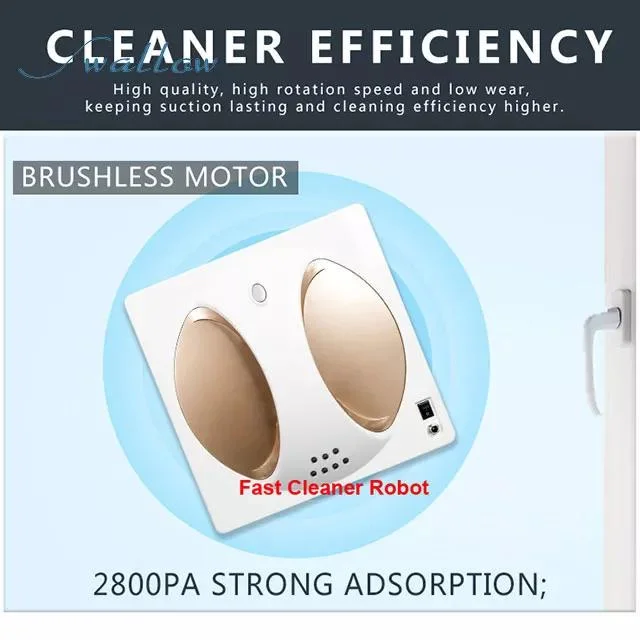 Automatic Smart Window Cleaning Robot Vacuum Glass Cleaner Machine Swallow