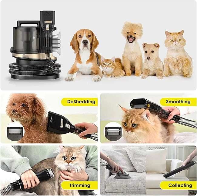Vacuum Pet Animal Grooming Tool