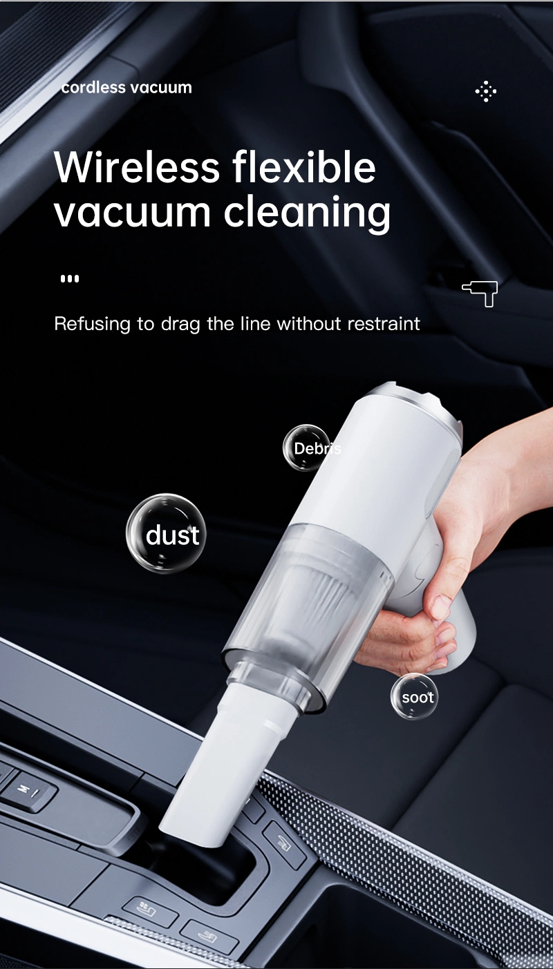 4 in 1 Mini Portable Electronic Cordless Wireless Handheld Home Car Vacuum Cleaner Dustbuster for Home Keyboard Cleaning