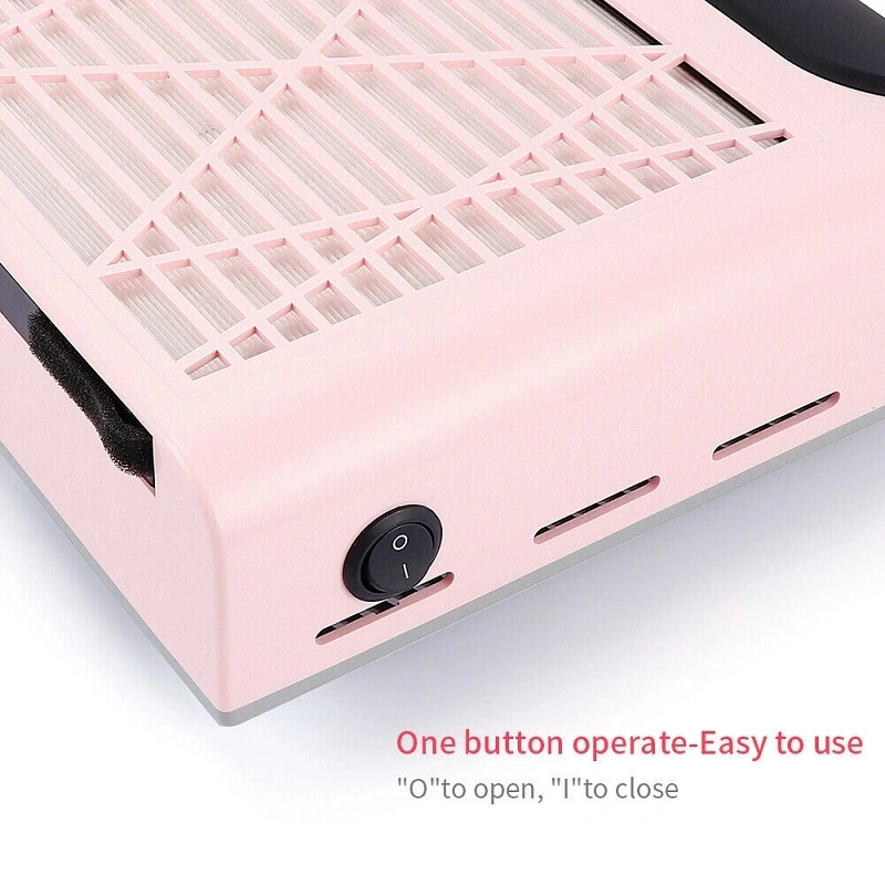 New Design Professional Dust Collector Nails 80W Nail Dust Collector Nail Art Tool vacuum Cleaner