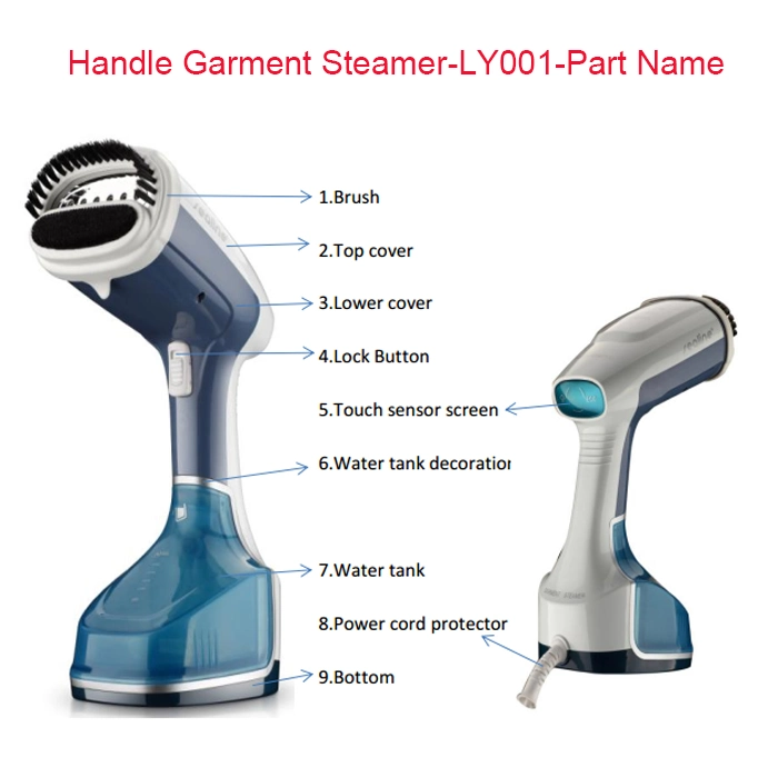 Ly001 2018 Newest Handheld Light Weight Garment Steamer